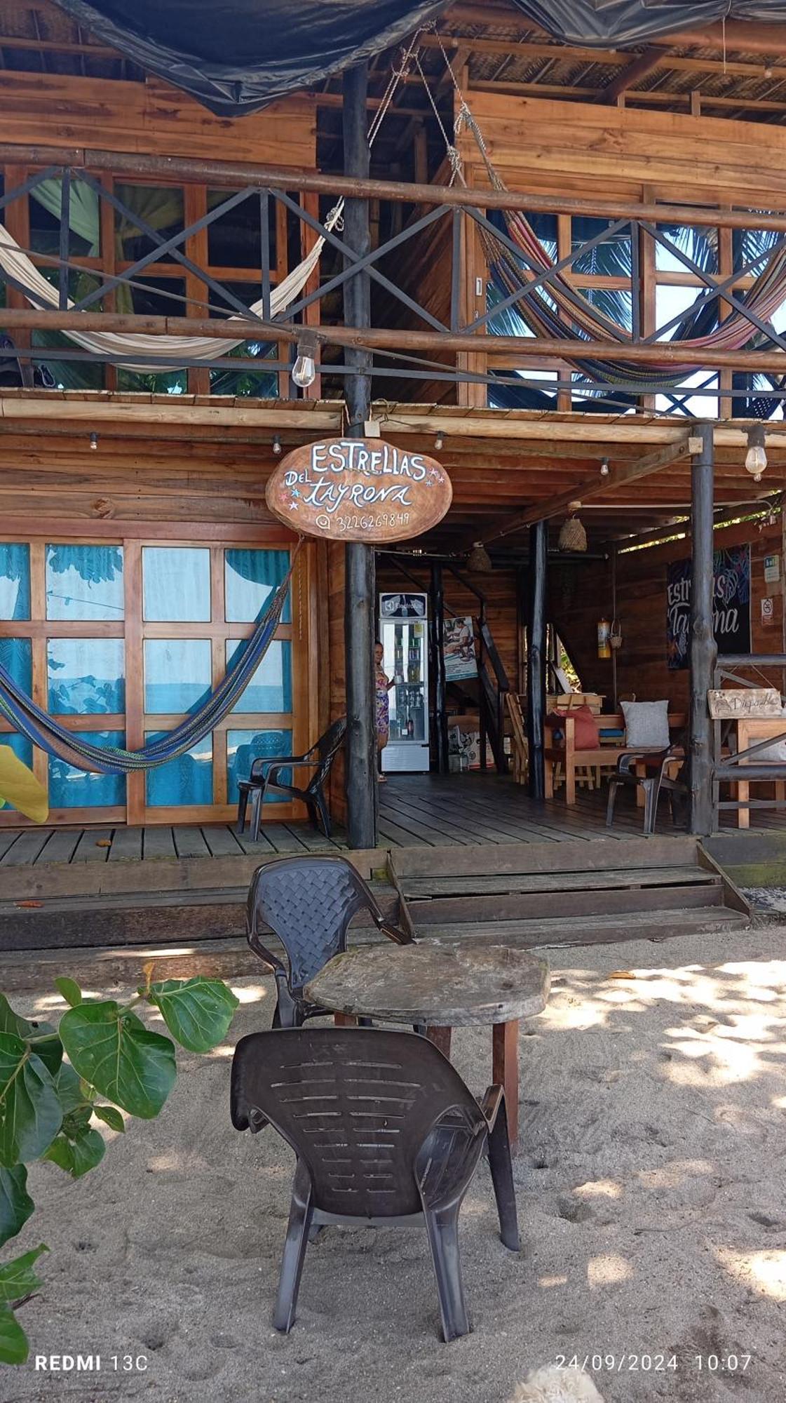 Hostal Estrellas Del Tayrona Playa Mendihuaca Guachaca 外观 照片